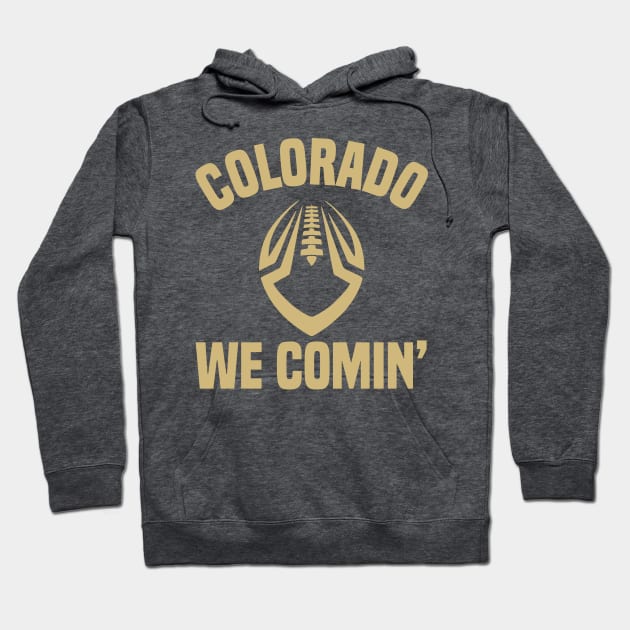 Colorado Football Fan Hoodie by For the culture tees